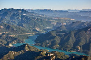 Panta de la Baells acumulation in the Pyrenees