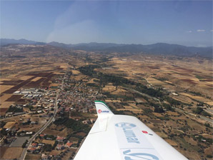 Above Agia Marina